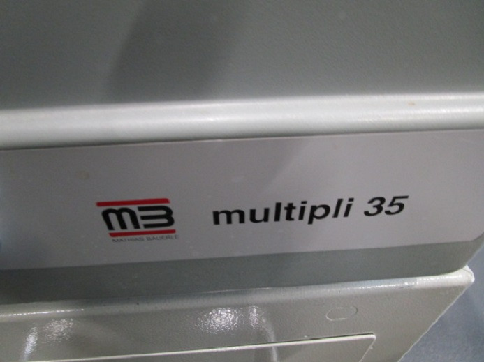 MB MULTIPLI 35 MIT GESTELL - Folding machine: picture 2 MB MULTIPLI 35 MIT GESTELL - Folding machine: picture 2