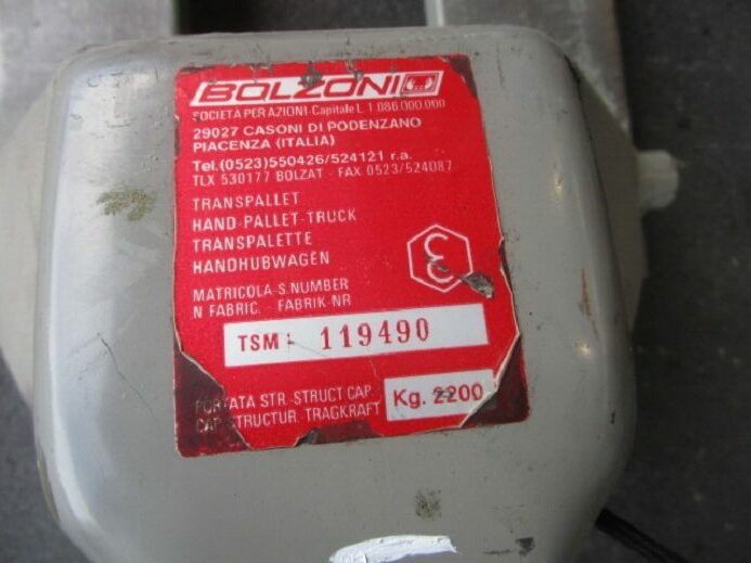 ROLLI BOLZONI - Pallet truck: picture 4 ROLLI BOLZONI - Pallet truck: picture 4