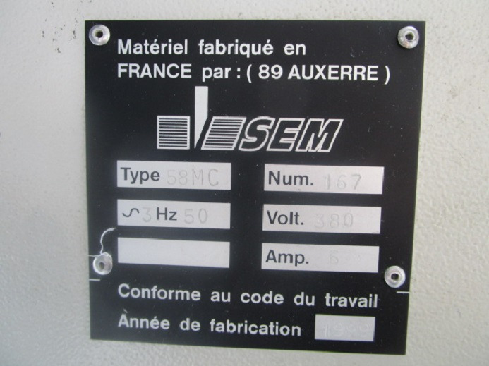 Paper cutting machine SEM FL 58 MC: picture 12 Paper cutting machine SEM FL 58 MC: picture 12