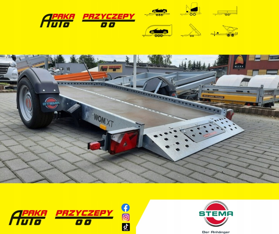 PRZYCZEPA DO MOTOCYKLA QUADA TRAJKI RAMPA UCHYLNA 1500KG / MOTORCYCLE QUAD TRIKE TRAILER WITH TILTING RAMP 1500KG - Motorcycle trailer: picture 1 PRZYCZEPA DO MOTOCYKLA QUADA TRAJKI RAMPA UCHYLNA 1500KG / MOTORCYCLE QUAD TRIKE TRAILER WITH TILTING RAMP 1500KG - Motorcycle trailer: picture 1