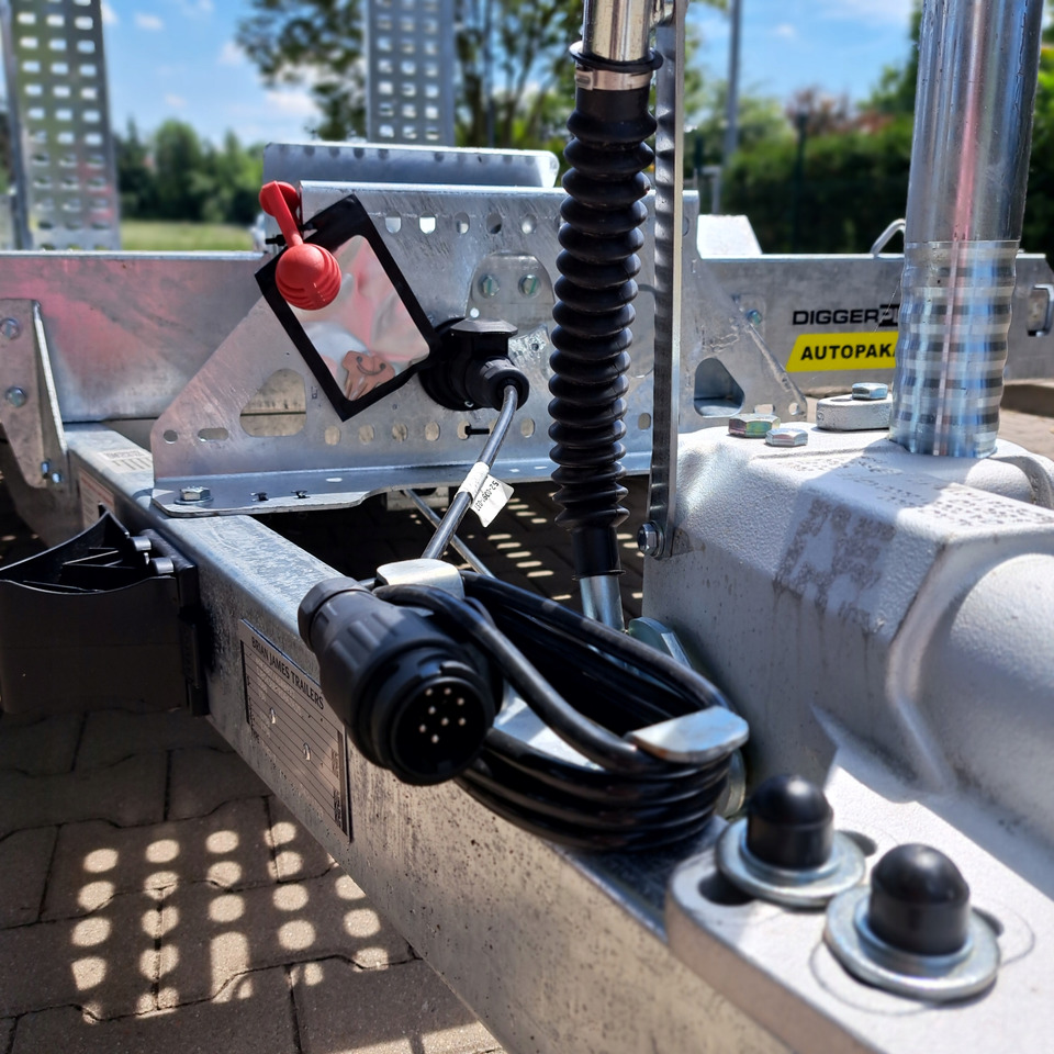 New Plant trailer PRZYCZEPA LAWETA DO MINIKOPARKI PODNOŚNIKA 3500KG 3,20X1,70 / MINI EXCAVATOR LIFT TRAILER 3500KG 3.20X1.70: picture 9