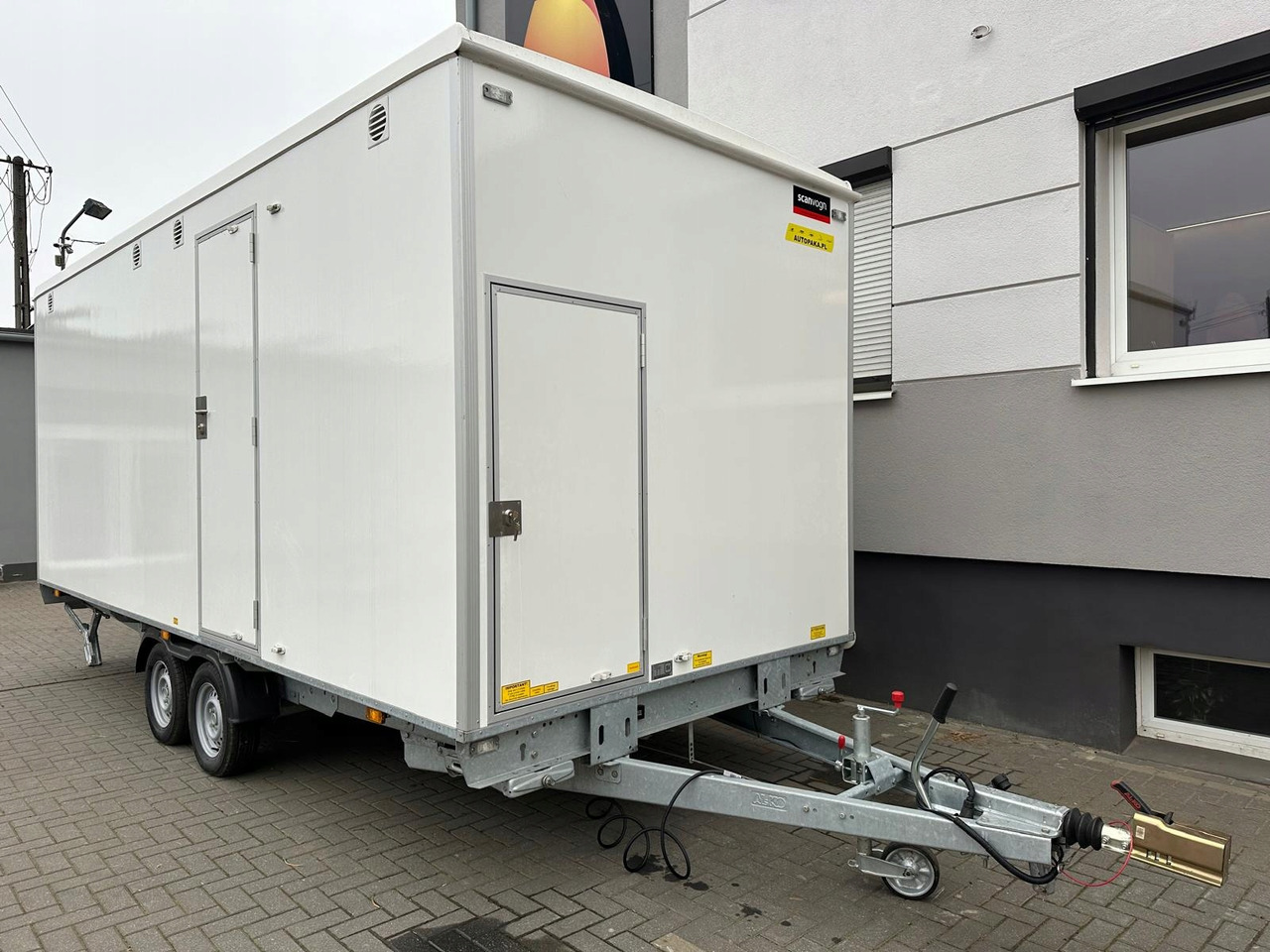 PRZYCZEPA SOCJALNA / SOCIAL TRAILER - Construction container, Trailer: picture 3 PRZYCZEPA SOCJALNA / SOCIAL TRAILER - Construction container, Trailer: picture 3