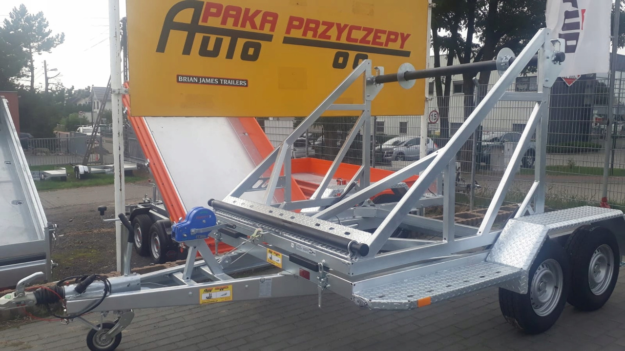 PRZYCZEPA WARK KABLOWA POD BĘBEN KABLOWY DMC 2700KG / WARK Cable Trailer for Cable Drum DMC 2700KG - Cable drum trailer: picture 3 PRZYCZEPA WARK KABLOWA POD BĘBEN KABLOWY DMC 2700KG / WARK Cable Trailer for Cable Drum DMC 2700KG - Cable drum trailer: picture 3