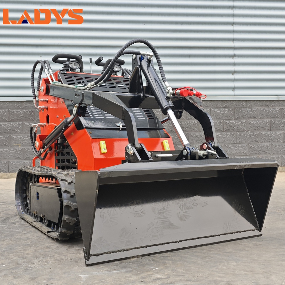 LADYS Free Shipping Mini Skid Steer Loader Compact Track Electric/Diesel Chinese Mini Skid Steer Loader For Sale With Mini Skid Steer Attachments 4 In 1 Bucket - Skid steer loader: picture 4 LADYS Free Shipping Mini Skid Steer Loader Compact Track Electric/Diesel Chinese Mini Skid Steer Loader For Sale With Mini Skid Steer Attachments 4 In 1 Bucket - Skid steer loader: picture 4