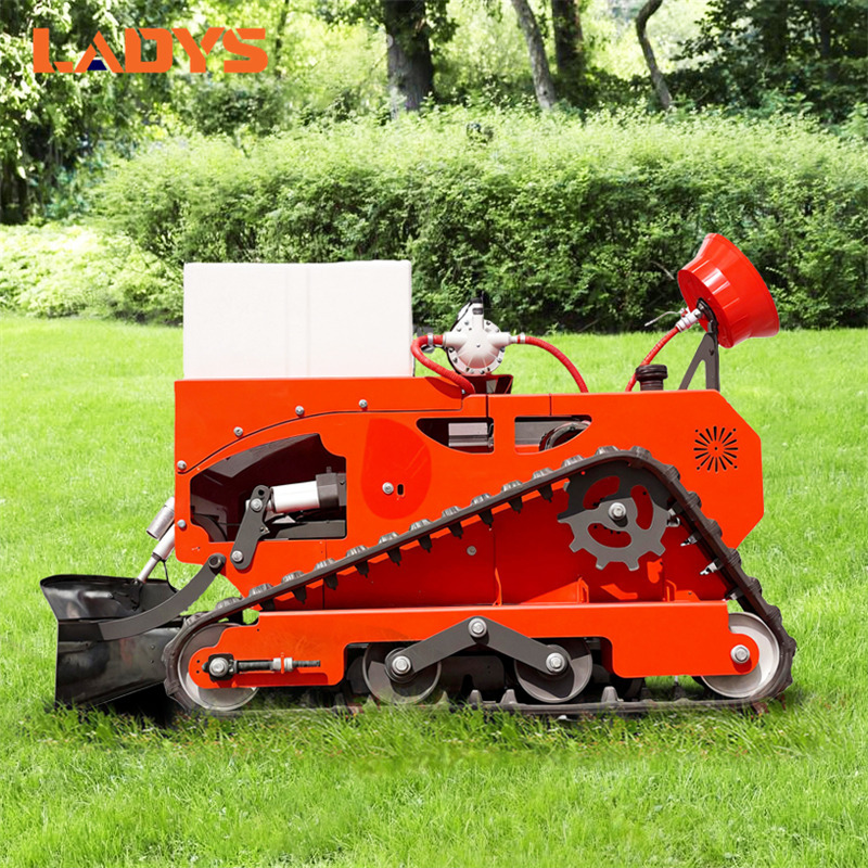 LADYS LD1000 Electric Remote Control Multi-Function Lawn Mower All-Terrain Agricultural Sprayers Pesticide Spraying Mower Gas Gasoline Track Crawler Lawn Mower - Mower: picture 4 LADYS LD1000 Electric Remote Control Multi-Function Lawn Mower All-Terrain Agricultural Sprayers Pesticide Spraying Mower Gas Gasoline Track Crawler Lawn Mower - Mower: picture 4