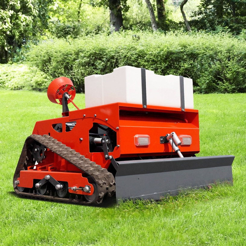 LEZUM LD1000 Electric Remote Control Multi-Function Lawn Mower All-Terrain Agricultural Sprayers Pesticide Spraying Mower Gas Gasoline Track Crawler Lawn Mower - Garden mower: picture 5 LEZUM LD1000 Electric Remote Control Multi-Function Lawn Mower All-Terrain Agricultural Sprayers Pesticide Spraying Mower Gas Gasoline Track Crawler Lawn Mower - Garden mower: picture 5