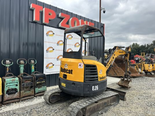 Bobcat E26 à 18900 € HT - Mini excavator: picture 5 Bobcat E26 à 18900 € HT - Mini excavator: picture 5