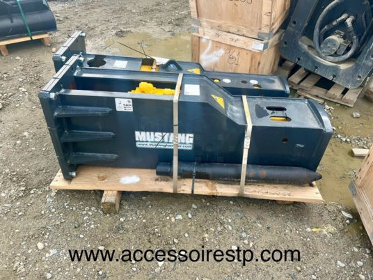 Brh mustang pour pelle de 6T à 12T - Hydraulic hammer: picture 1 Brh mustang pour pelle de 6T à 12T - Hydraulic hammer: picture 1