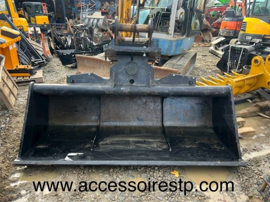 Godet inclinable pour pelle - axe 95 mm - Bucket: picture 1 Godet inclinable pour pelle - axe 95 mm - Bucket: picture 1