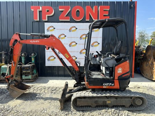 Kubota U27-4 à 20500 € HT - Mini excavator: picture 4 Kubota U27-4 à 20500 € HT - Mini excavator: picture 4