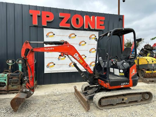 Kubota U27-4 à 20500 € HT - Mini excavator: picture 4 Kubota U27-4 à 20500 € HT - Mini excavator: picture 4