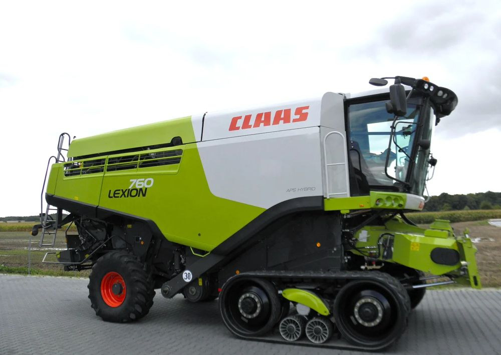 Claas Lexion 760 Terra Trac 2015 Rok, 1900 motgodzin, Heder V 930 2019 Rok, Najbogatsza Wersja, Nie Malowany, Stan Idealny - Combine harvester: picture 3 Claas Lexion 760 Terra Trac 2015 Rok, 1900 motgodzin, Heder V 930 2019 Rok, Najbogatsza Wersja, Nie Malowany, Stan Idealny - Combine harvester: picture 3