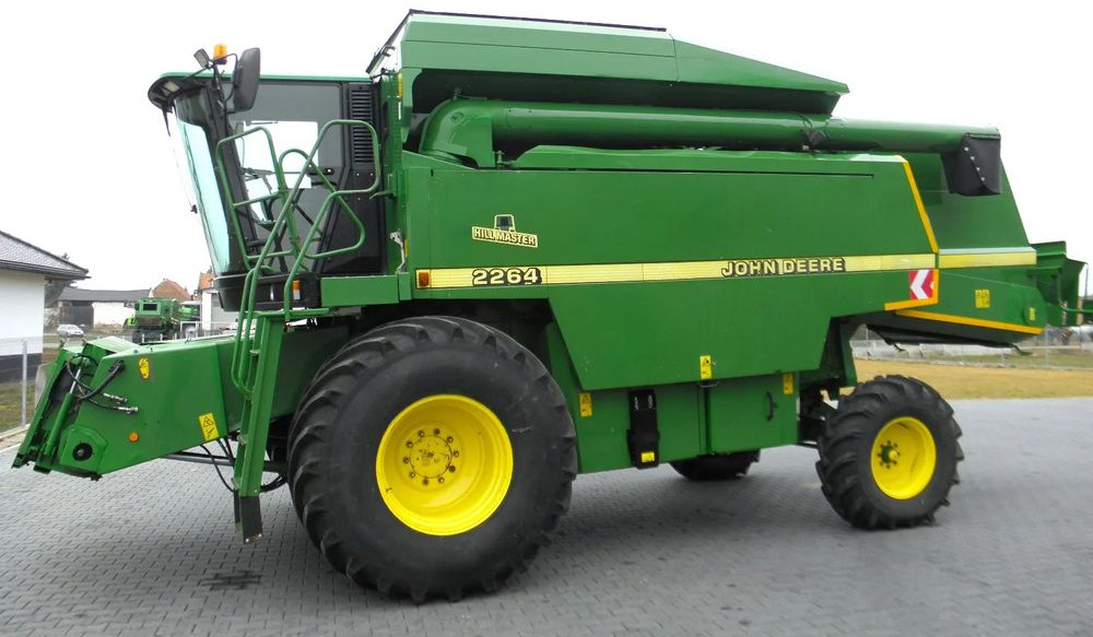 John Deere 2264 HM 2000 Rok, heder 6,1 m, Stol do rzepaku, Nowsza Wersja, Nie Malowany, Stan Idealny - Combine harvester: picture 2 John Deere 2264 HM 2000 Rok, heder 6,1 m, Stol do rzepaku, Nowsza Wersja, Nie Malowany, Stan Idealny - Combine harvester: picture 2