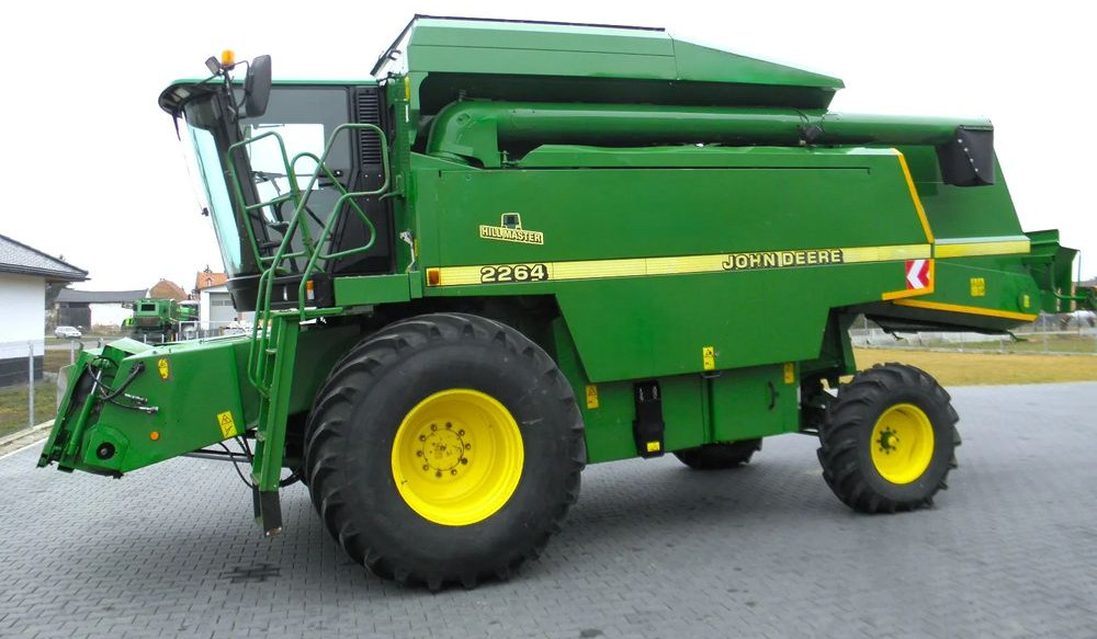 John Deere 2264 HM 2000 Rok, heder 6,1 m, Stol do rzepaku, Nowsza Wersja, Nie Malowany, Stan Idealny - Combine harvester: picture 4 John Deere 2264 HM 2000 Rok, heder 6,1 m, Stol do rzepaku, Nowsza Wersja, Nie Malowany, Stan Idealny - Combine harvester: picture 4