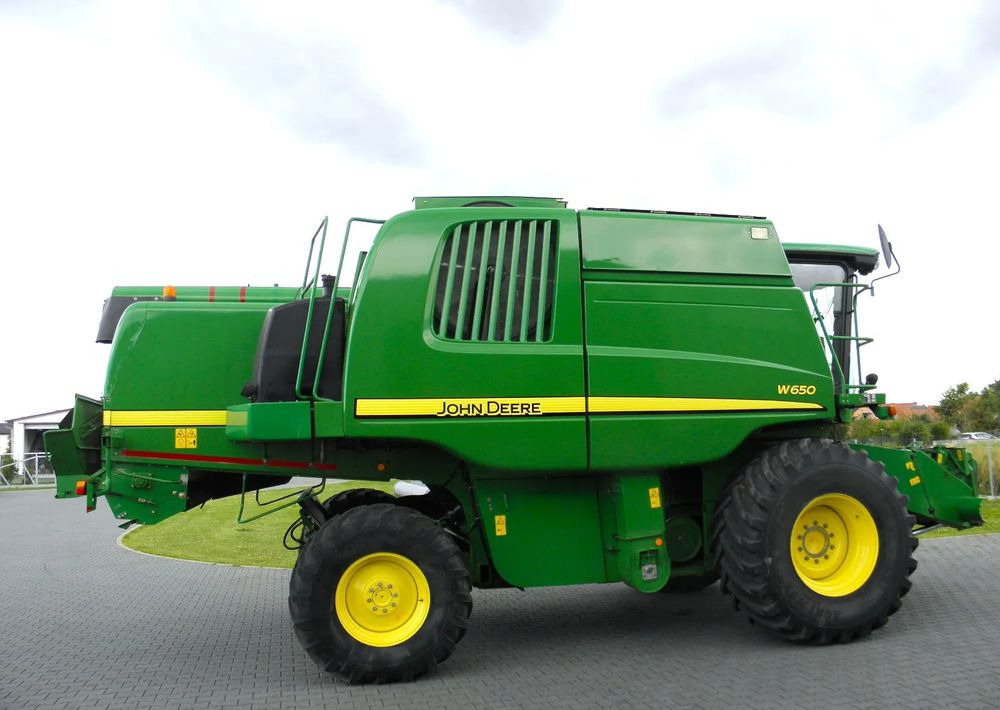 Combine harvester John Deere W650 2008 Rok, heder 6,7m, Nie Malowany, Stan Bardzo Dobry: picture 6