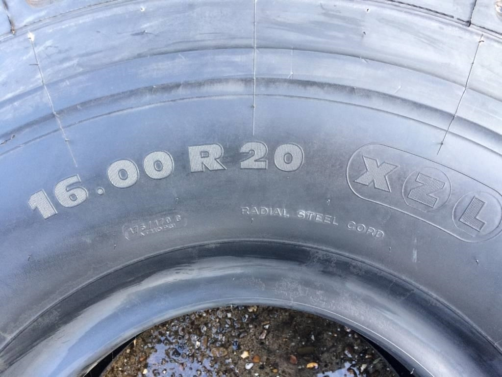 Michelin 16.00R20 XZL - NEW (DEMO) - Tire for Truck: picture 3 Michelin 16.00R20 XZL - NEW (DEMO) - Tire for Truck: picture 3