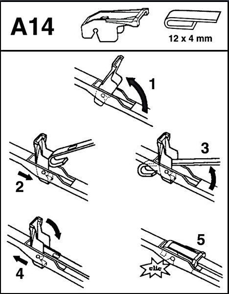 TRP Pióro wycieraczki 600 mm Mercedes-Benz MAN 0911208 - Wiper: picture 2 TRP Pióro wycieraczki 600 mm Mercedes-Benz MAN 0911208 - Wiper: picture 2