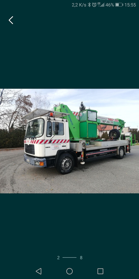 Man 18.222 Wumag WT 350 - Truck mounted aerial platform: picture 5 Man 18.222 Wumag WT 350 - Truck mounted aerial platform: picture 5