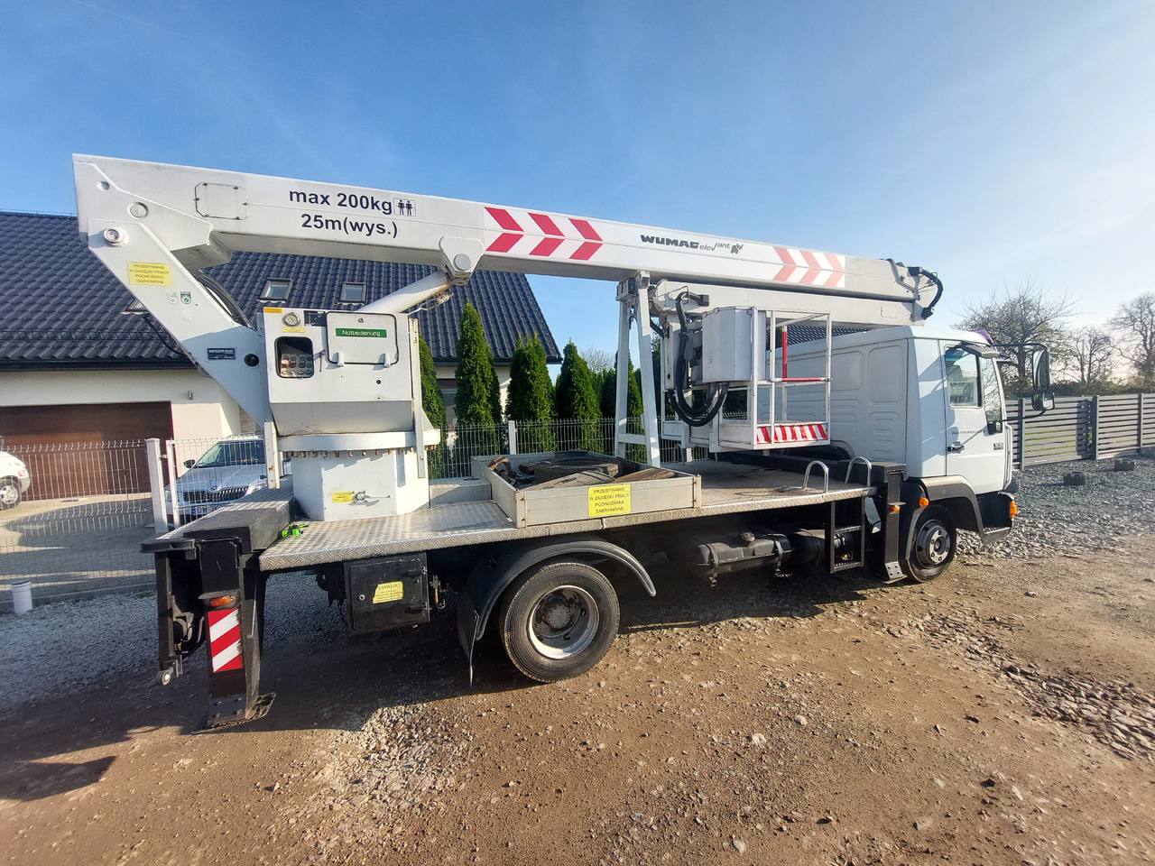 Wumag WT250 Man 8.100, hydraulik WT250 - Truck mounted aerial platform: picture 2 Wumag WT250 Man 8.100, hydraulik WT250 - Truck mounted aerial platform: picture 2