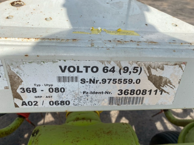 Tedder/ Rake CLAAS VOLTO 64: picture 6
