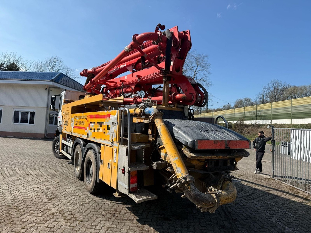 Mercedes-Benz 2640 putzmeister 24m /4 - Concrete pump truck: picture 3 Mercedes-Benz 2640 putzmeister 24m /4 - Concrete pump truck: picture 3