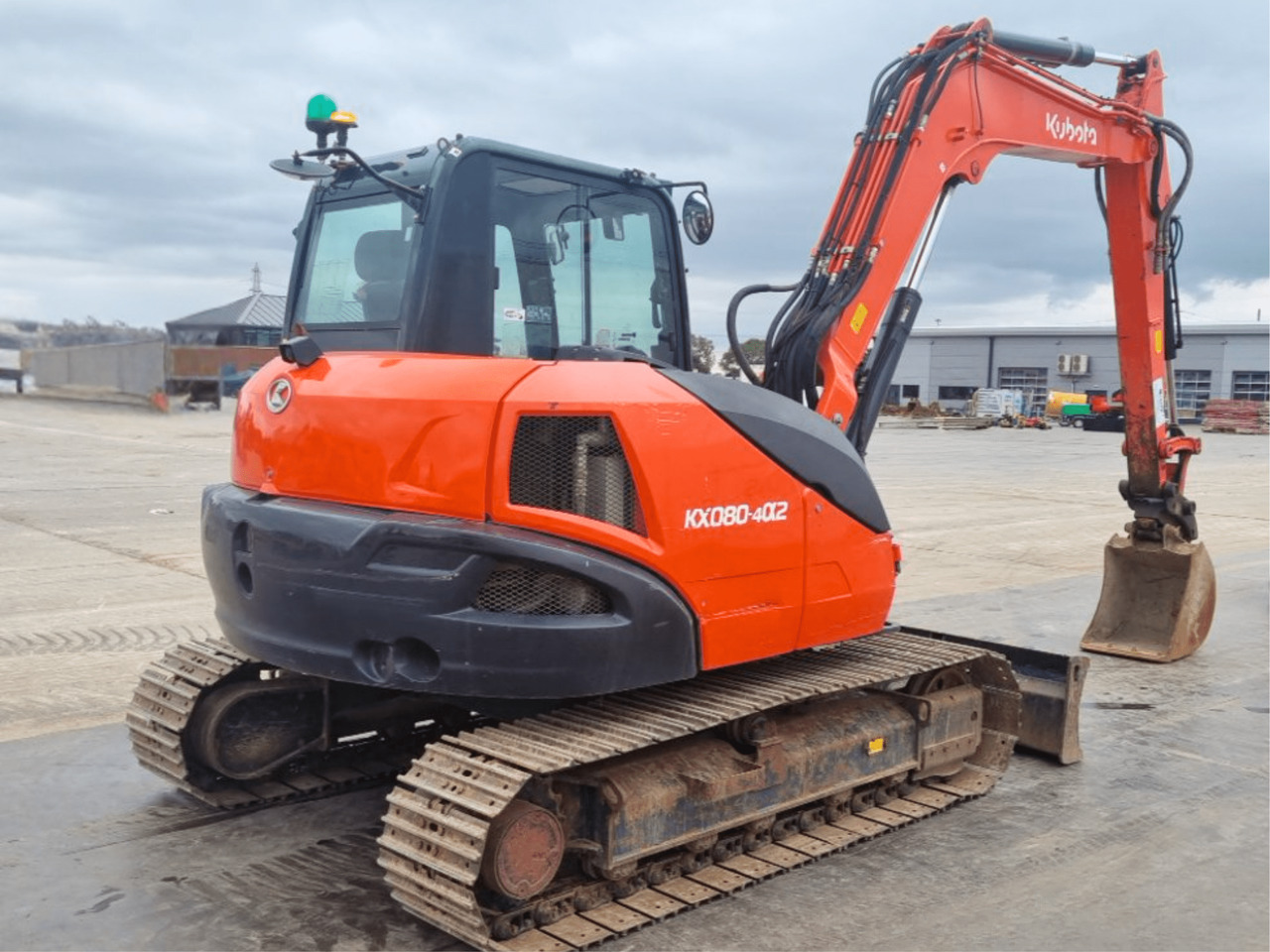 Kubota KX080-4A2 Excavator, TOP !!! - Mini excavator: picture 4 Kubota KX080-4A2 Excavator, TOP !!! - Mini excavator: picture 4