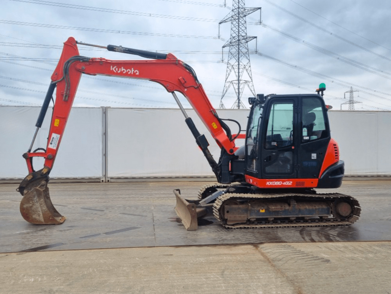 Kubota KX080-4A2 Excavator, TOP !!! - Mini excavator: picture 2 Kubota KX080-4A2 Excavator, TOP !!! - Mini excavator: picture 2