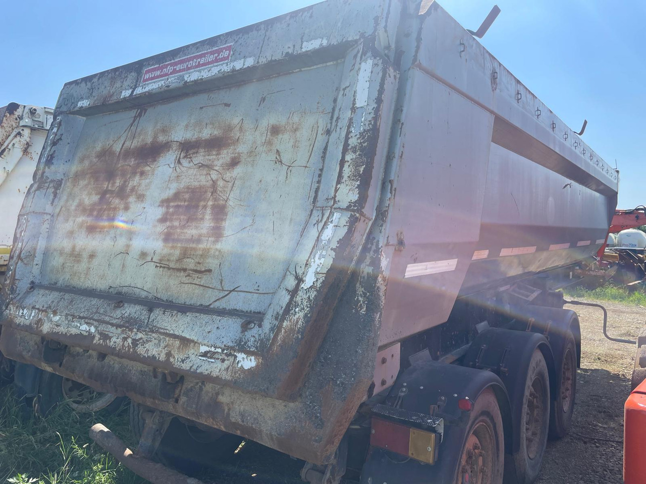 Tipper semi-trailer NPF-POTSDAM SKS 27 Tipper Semi-trailer: picture 6