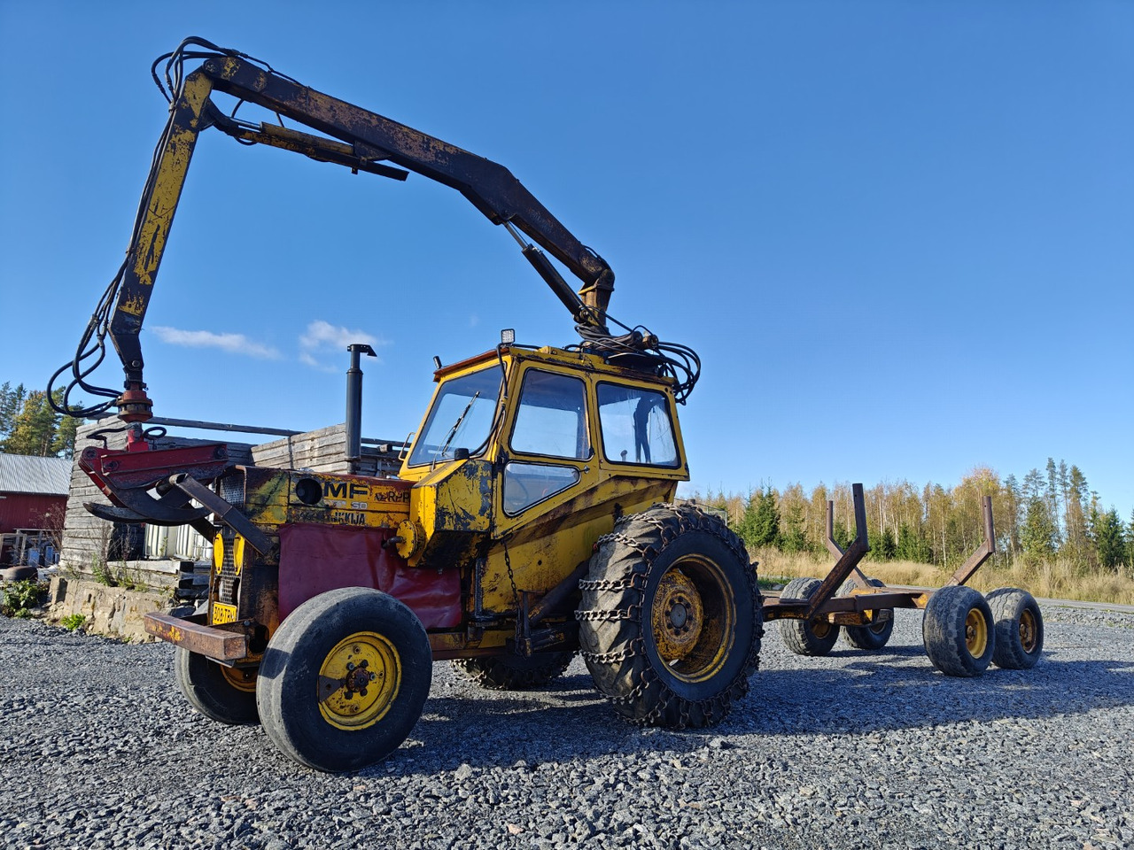 MASSEY FERGUSON 50R Kärppä - Metsätraktoripaketti - Farm tractor: picture 2 MASSEY FERGUSON 50R Kärppä - Metsätraktoripaketti - Farm tractor: picture 2