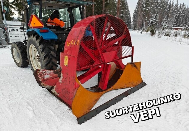 Vepi Suurteholinko - 230cm - VIDEO - Snow plough for Agricultural machinery: picture 1 Vepi Suurteholinko - 230cm - VIDEO - Snow plough for Agricultural machinery: picture 1