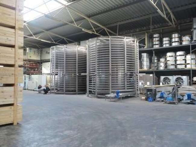 Kaak twin spiral freezer - Food processing equipment: picture 1 Kaak twin spiral freezer - Food processing equipment: picture 1