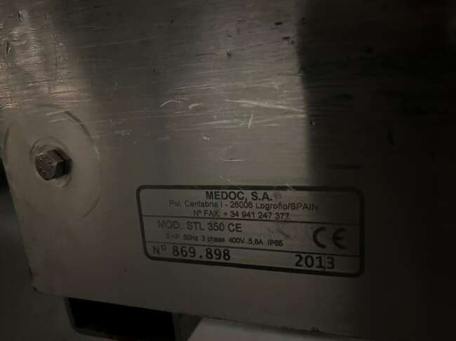 Medoc bandsaw STL-350 CE on lease Medoc bandsaw STL-350 CE: picture 6 Medoc bandsaw STL-350 CE on lease Medoc bandsaw STL-350 CE: picture 6