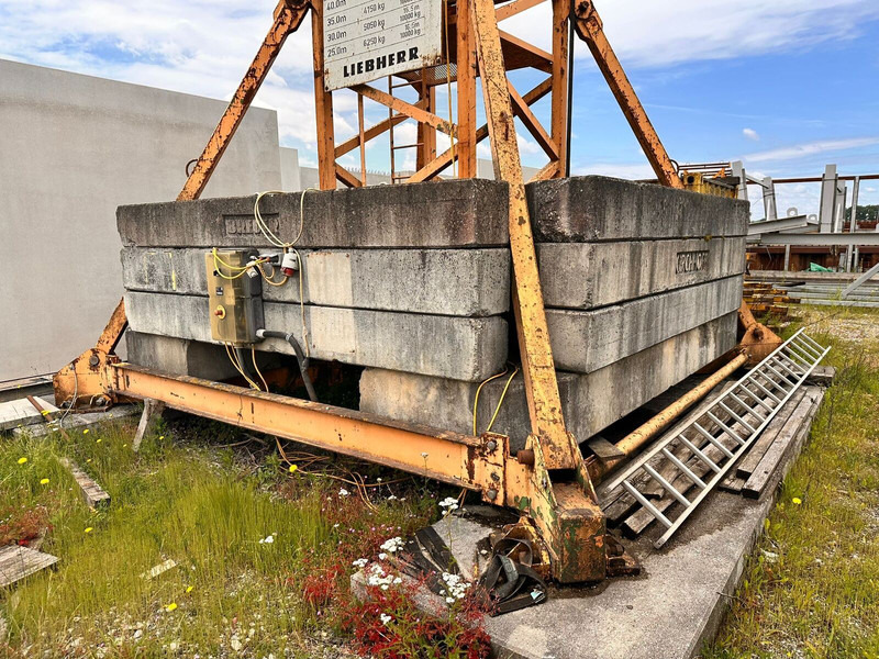 Liebherr 140EC-H10, 1993yom, 60jib, 23,5m huh - Tower crane: picture 5 Liebherr 140EC-H10, 1993yom, 60jib, 23,5m huh - Tower crane: picture 5