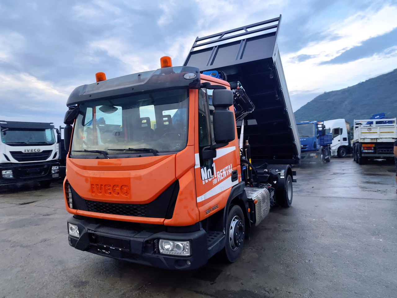 Crane truck, Tipper IVECO EUROCARGO 120-90L: picture 9 Crane truck, Tipper IVECO EUROCARGO 120-90L: picture 9