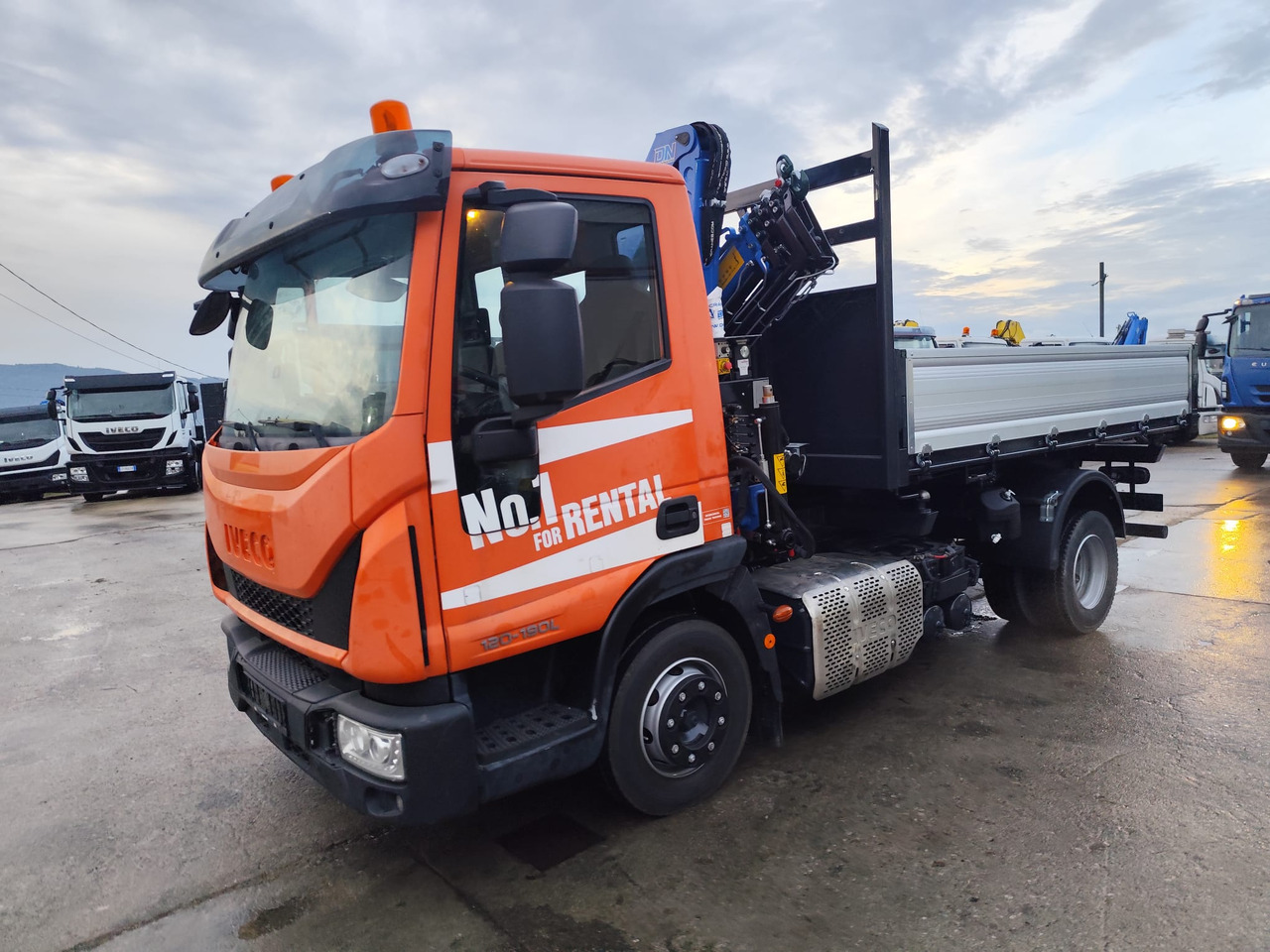 Crane truck, Tipper IVECO EUROCARGO 120-90L: picture 35 Crane truck, Tipper IVECO EUROCARGO 120-90L: picture 35