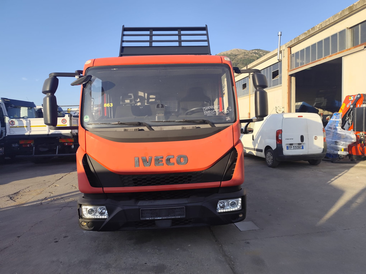 Crane truck, Tipper IVECO EUROCARGO 80-190: picture 42