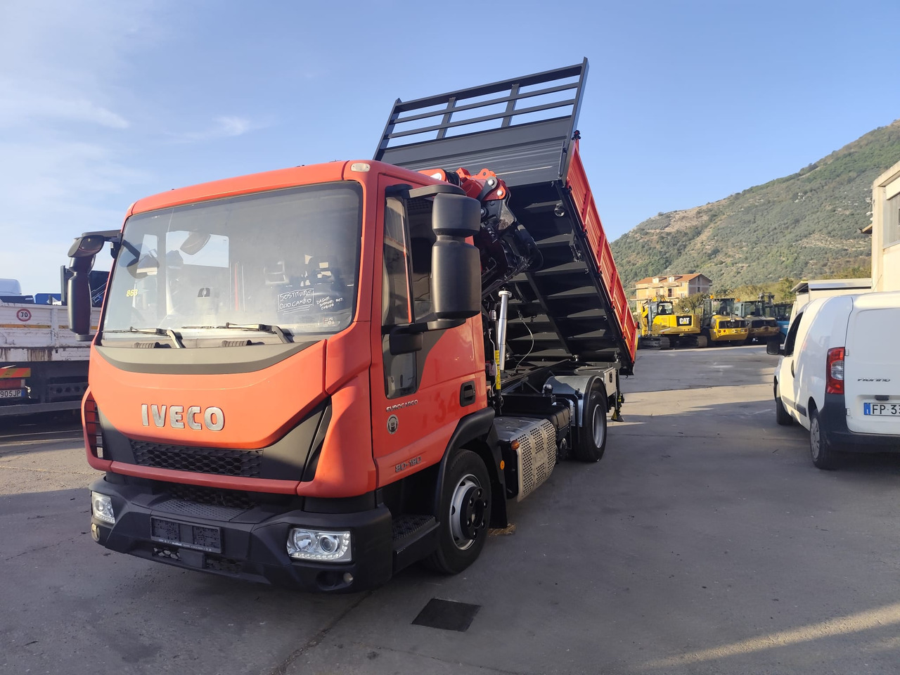 Crane truck, Tipper IVECO EUROCARGO 80-190: picture 45