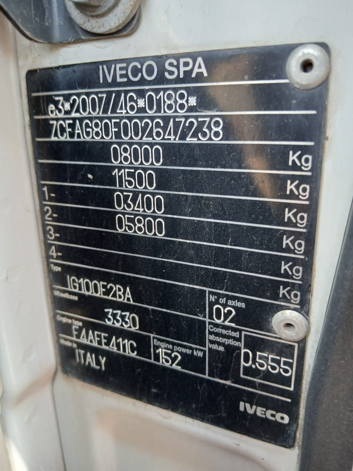 IVECO EUROCARGO 80-210 - Crane truck: picture 2 IVECO EUROCARGO 80-210 - Crane truck: picture 2