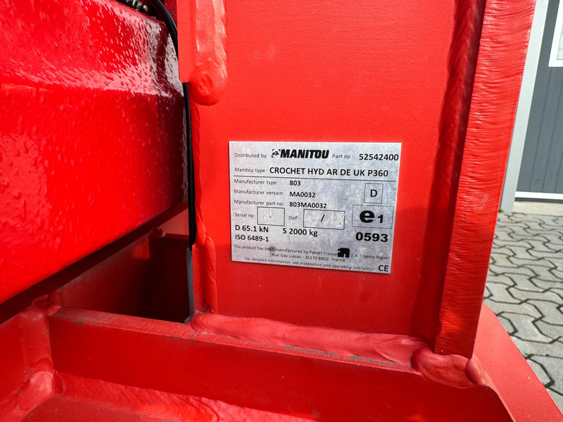 Telescopic handler Manitou 730 Manitou MLT 730 Elite - 115 V CP: picture 12