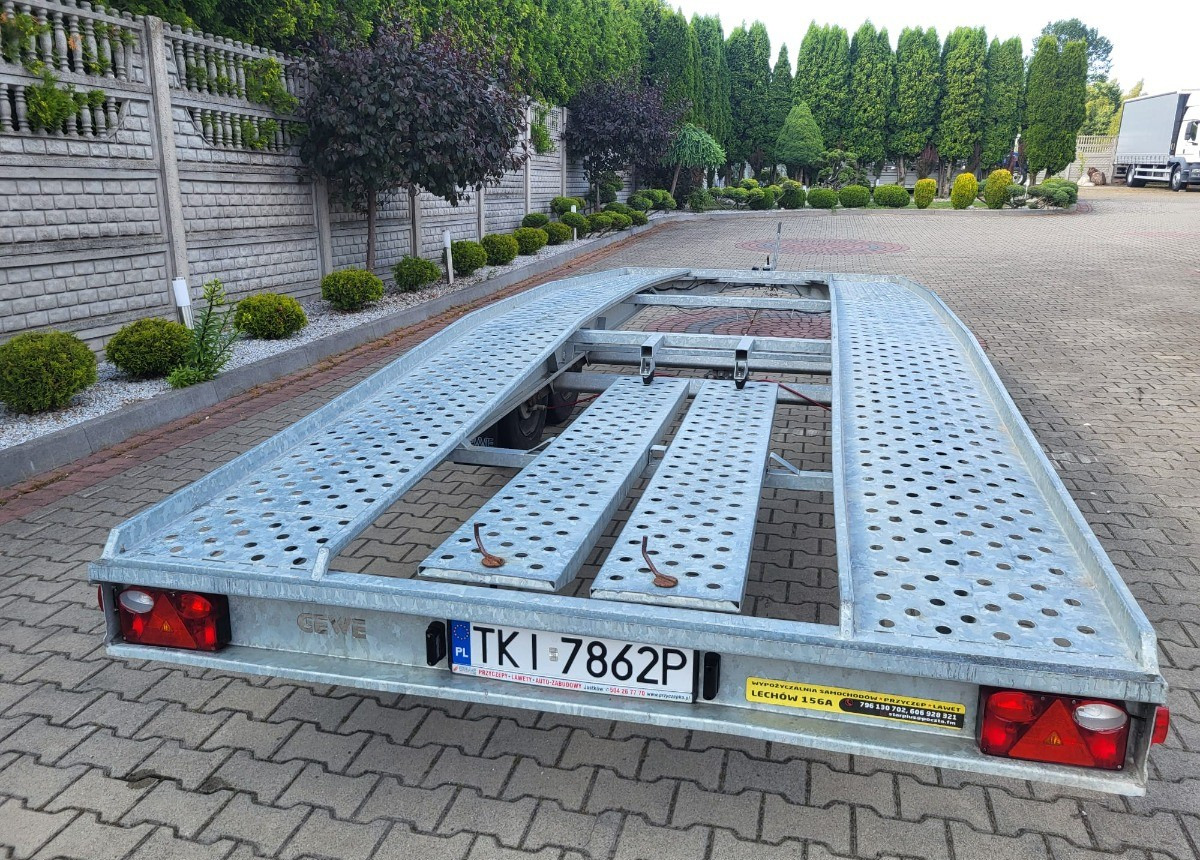 Autotransporter trailer GEWE DMC 270kg długa 5m nowa nie używana Dmc Stan Idealny nowy: picture 13 Autotransporter trailer GEWE DMC 270kg długa 5m nowa nie używana Dmc Stan Idealny nowy: picture 13