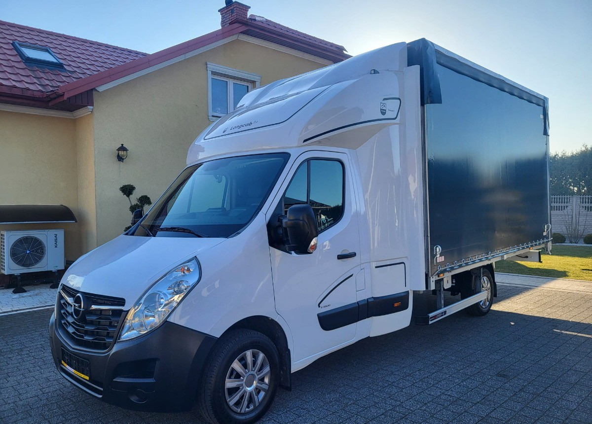 Opel Movano Stan jak Nowy 10 europalet - Curtain side van: picture 4 Opel Movano Stan jak Nowy 10 europalet - Curtain side van: picture 4