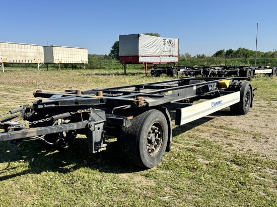 Krone AZ/DB07CLNF/18E Krone Lafette - Container transporter/ Swap body trailer: picture 1 Krone AZ/DB07CLNF/18E Krone Lafette - Container transporter/ Swap body trailer: picture 1