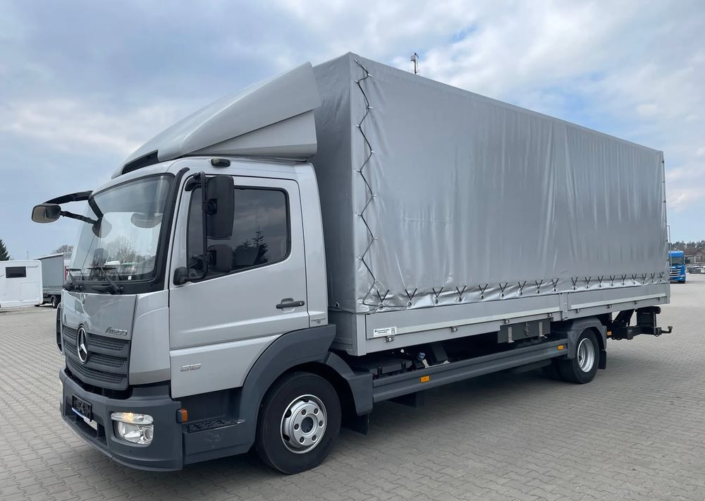 Mercedes-Benz ATEGO 818 KLIMA, WEBASTO - Curtainsider truck: picture 2 Mercedes-Benz ATEGO 818 KLIMA, WEBASTO - Curtainsider truck: picture 2