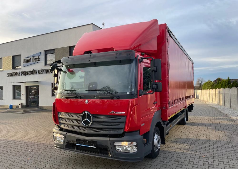 Mercedes-Benz ATEGO 818, Klima, webasto, 17 euro palet! - Curtainsider truck: picture 1 Mercedes-Benz ATEGO 818, Klima, webasto, 17 euro palet! - Curtainsider truck: picture 1