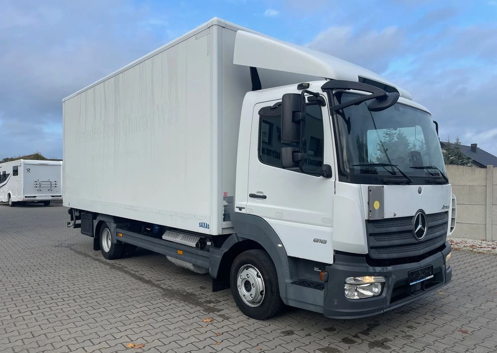Mercedes-Benz ATEGO 818 klima, pneumatyka! - Box truck: picture 2 Mercedes-Benz ATEGO 818 klima, pneumatyka! - Box truck: picture 2
