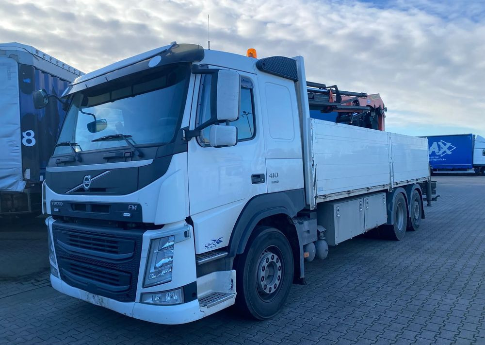 Volvo FM 410 6X2/ HDS-Palfinger PK19502 Składany! - Dropside/ Flatbed truck, Crane truck: picture 1 Volvo FM 410 6X2/ HDS-Palfinger PK19502 Składany! - Dropside/ Flatbed truck, Crane truck: picture 1