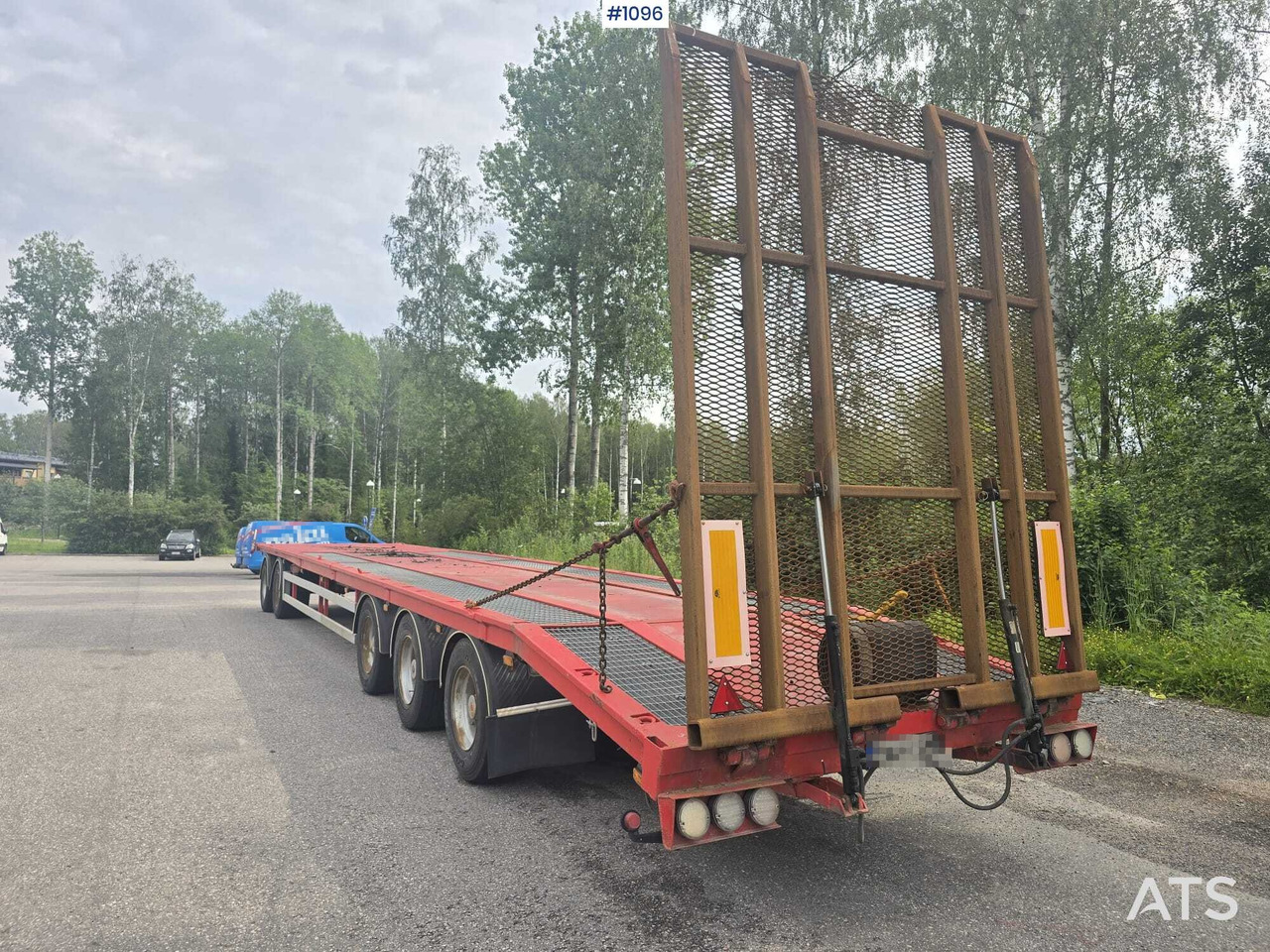 Low loader trailer Kome 5-Akselinen lavetti: picture 7 Low loader trailer Kome 5-Akselinen lavetti: picture 7