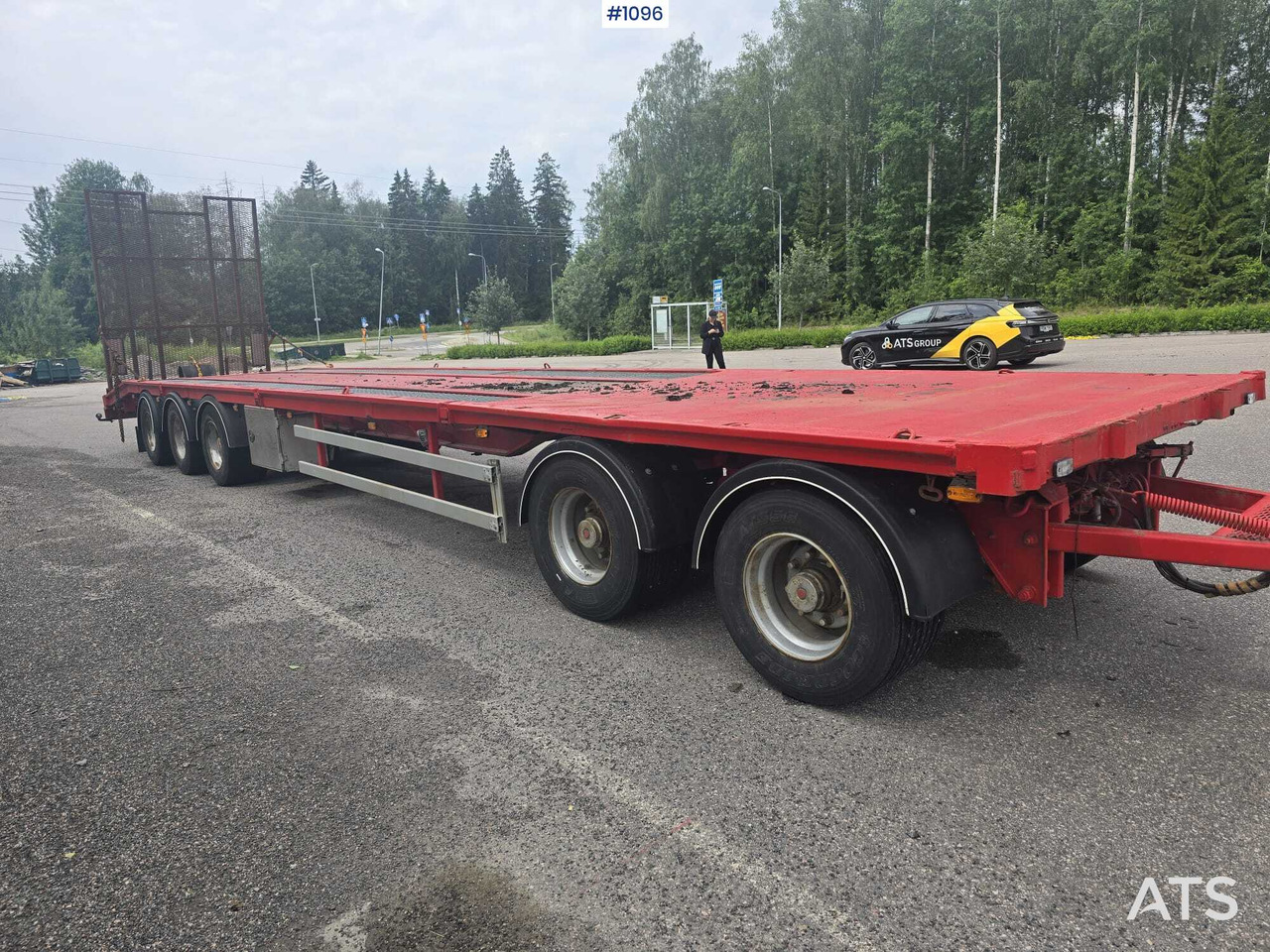 Low loader trailer Kome 5-Akselinen lavetti: picture 6 Low loader trailer Kome 5-Akselinen lavetti: picture 6