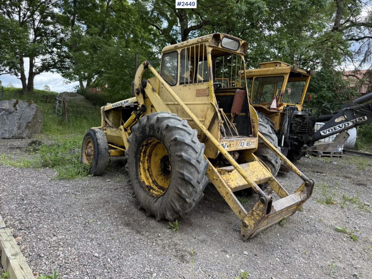 Backhoe loader Volvo BM LM 218 Repair item - Farm tractor: picture 1 Backhoe loader Volvo BM LM 218 Repair item - Farm tractor: picture 1