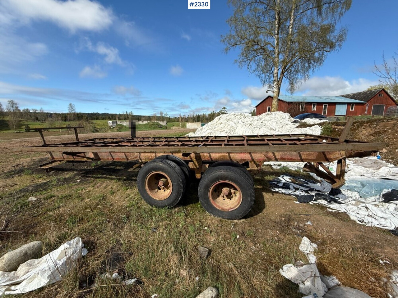Bale transport Boggie - Farm tipping trailer/ Dumper: picture 3 Bale transport Boggie - Farm tipping trailer/ Dumper: picture 3